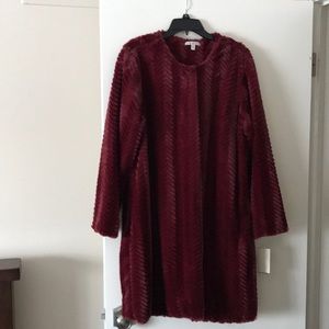 Elegant Faux Fur Coat